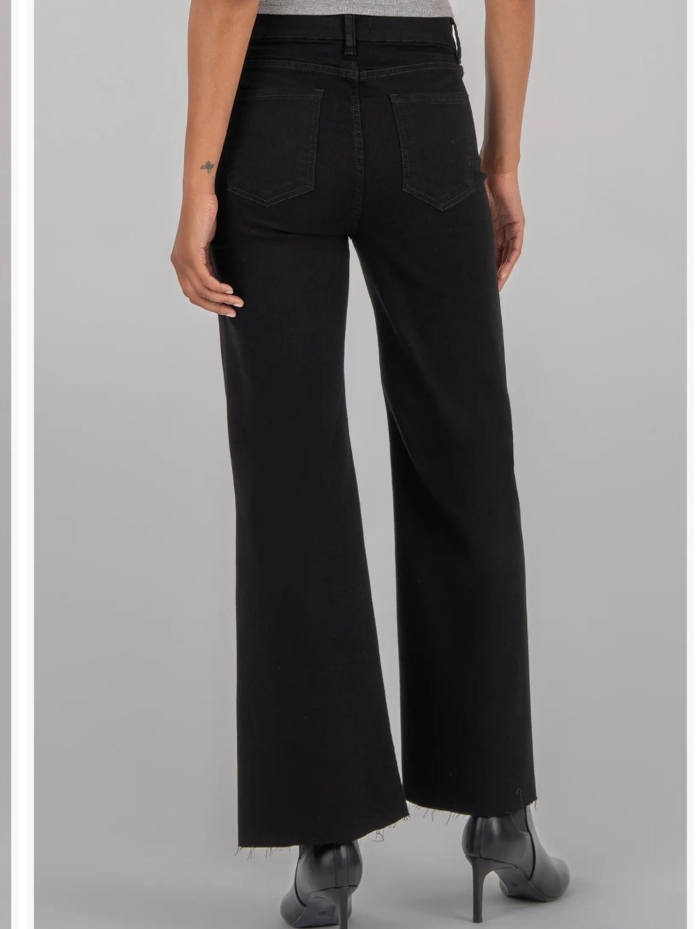 KUT from the Kloth Meg High Rise Wide Leg Jeans - Picture 2 of 8